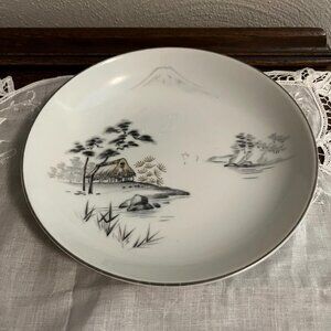 Sone China Mt Fuji Coupe Shape Salad Bowl